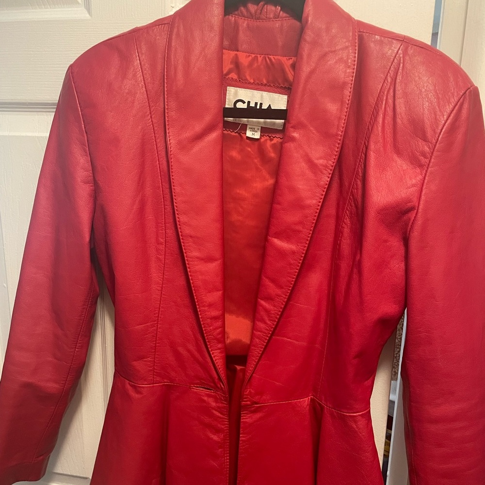 Chia Red Coat